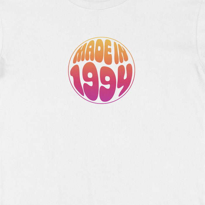 Retro Circle 30th birthday t-shirt