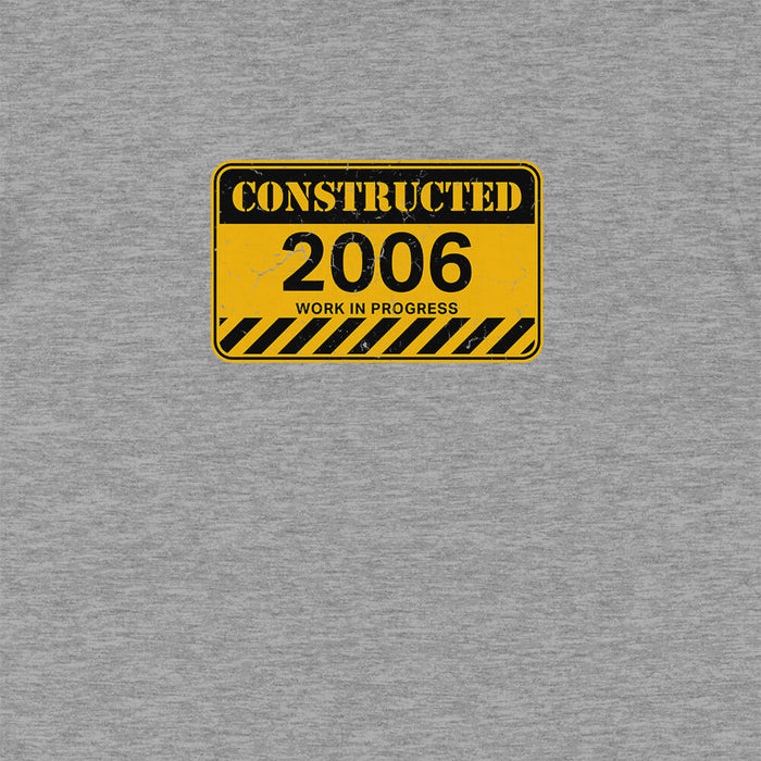 Constructed 18th birthday t-shirt