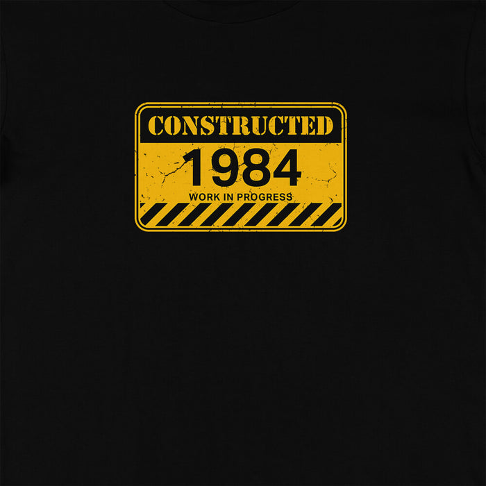 Constructed 40th birthday t-shirt