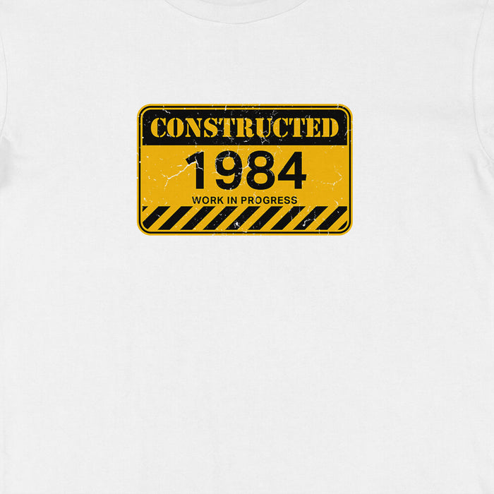 Constructed 40th birthday t-shirt