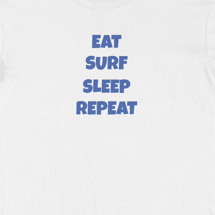 Eat Sleep Repeat personalised t-shirt