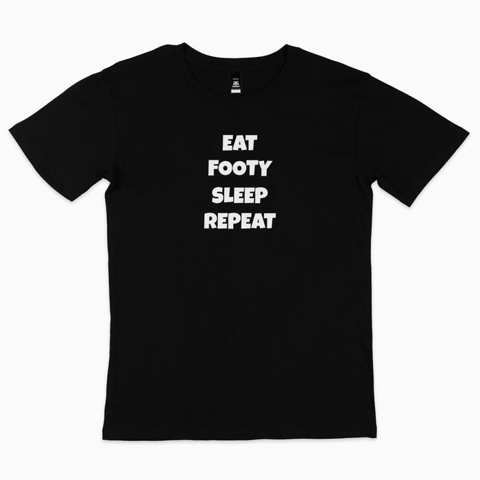 Eat Sleep Repeat personalised t-shirt