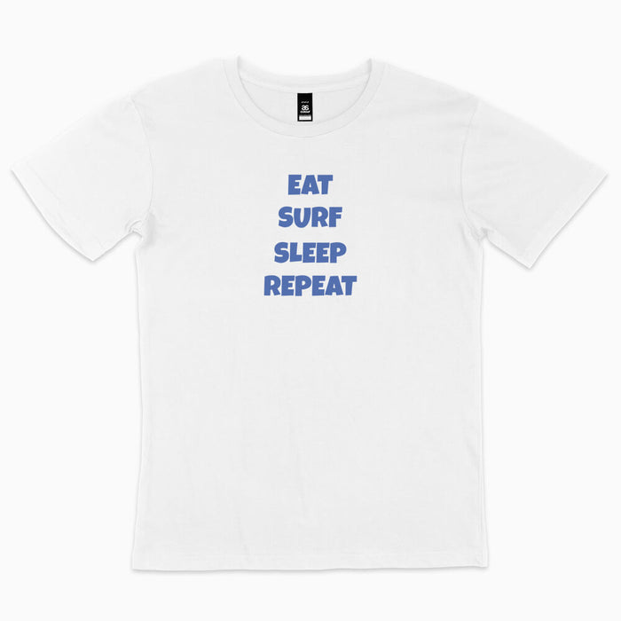 Eat Sleep Repeat personalised t-shirt