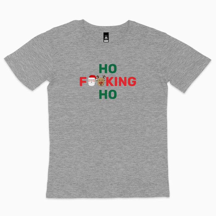 Ho F**king Ho rude Christmas t-shirt