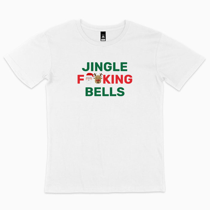 Jingle F**king Bells rude Christmas t-shirt