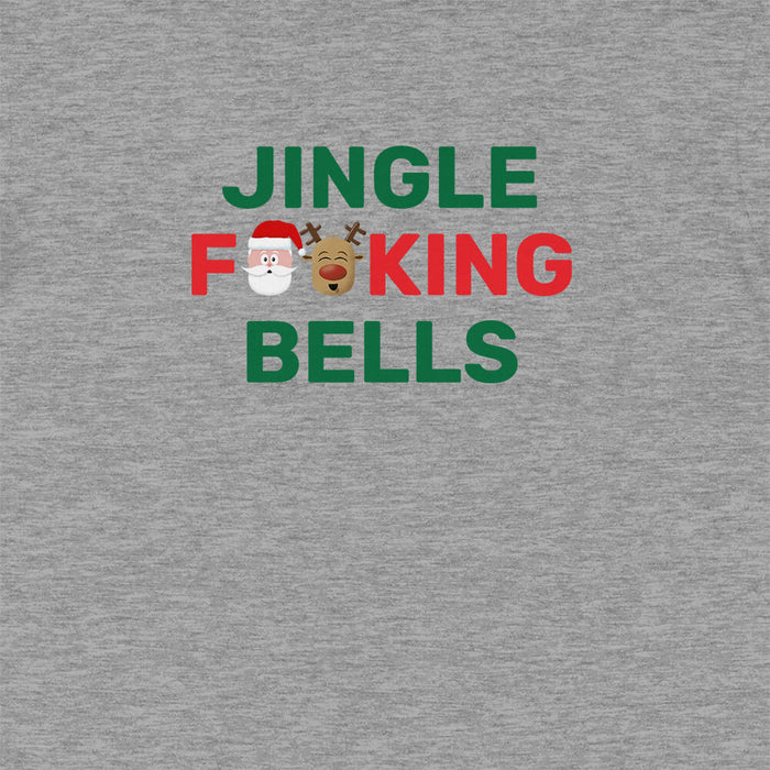 Jingle F**king Bells rude Christmas t-shirt