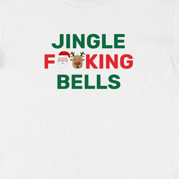 Jingle F**king Bells rude Christmas t-shirt