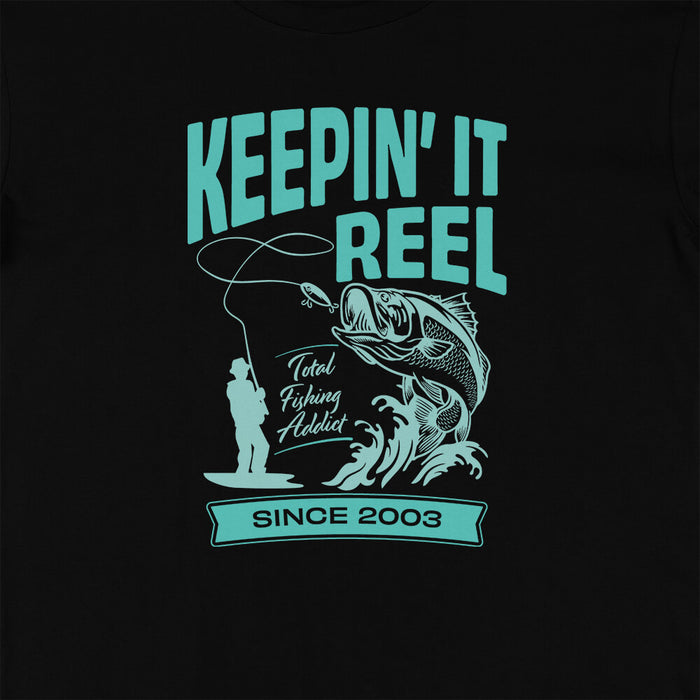 Keepin' It Reel 21st birthday t-shirt