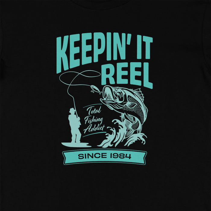 Keepin' It Reel 40th birthday t-shirt