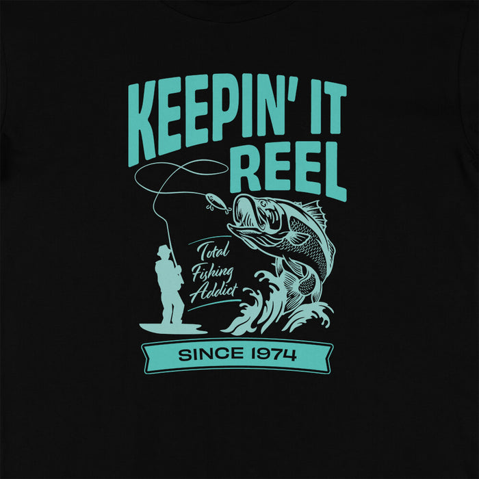 Keepin' It Reel 50th birthday t-shirt