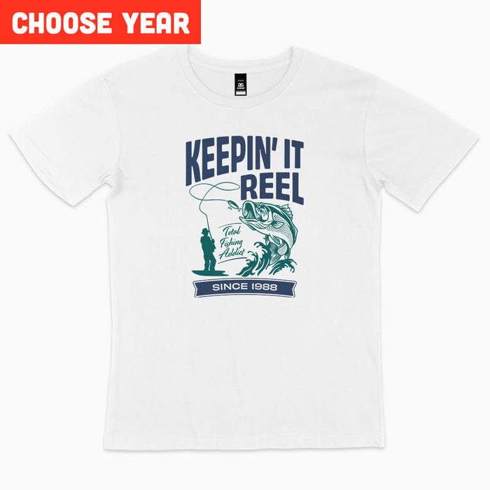 Keepin' It Reel birthday t-shirt