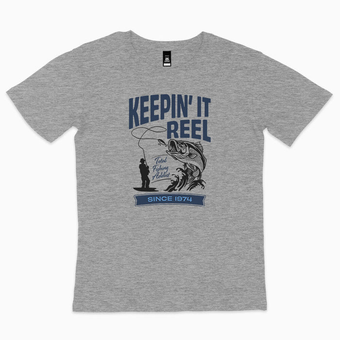 Keepin' It Reel 50th birthday t-shirt