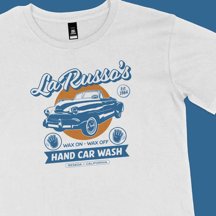 LaRusso's Car Wash t-shirt