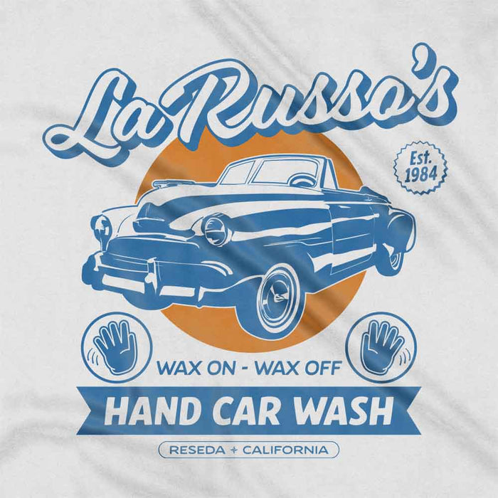 LaRusso's Car Wash t-shirt