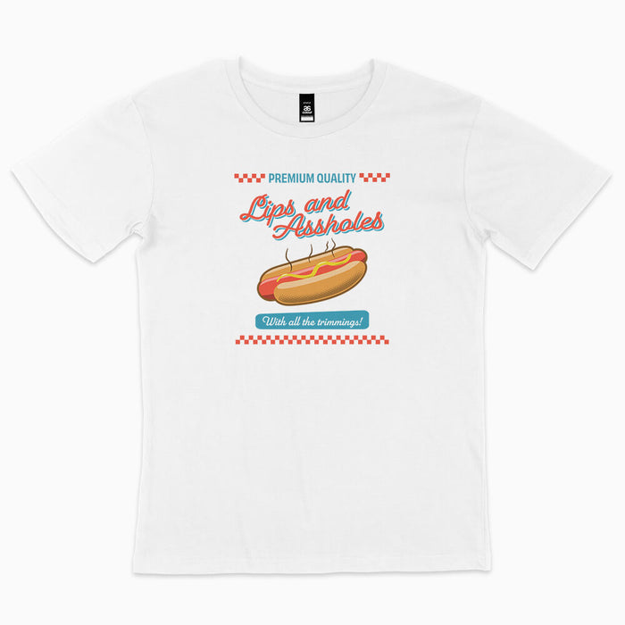 Lips and Assholes t-shirt