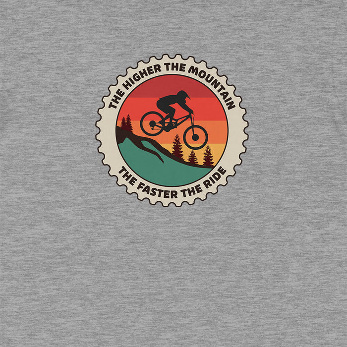 Mountain Bike - Higher the mountain t-shirt