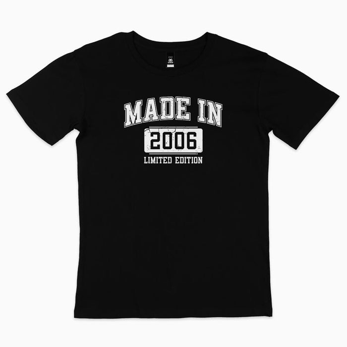 Made In College Style 18th birthday t-shirt