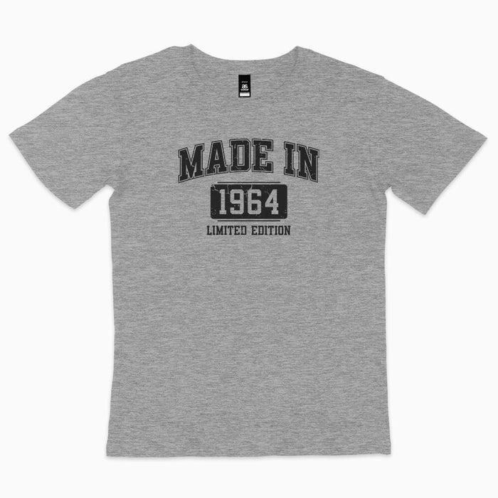 Made In College Style 60th birthday t-shirt