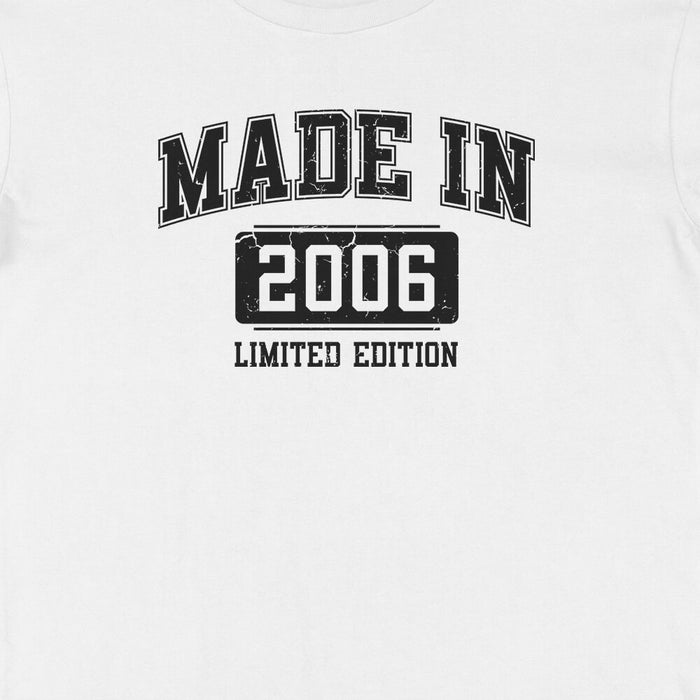 Made In College Style 18th birthday t-shirt