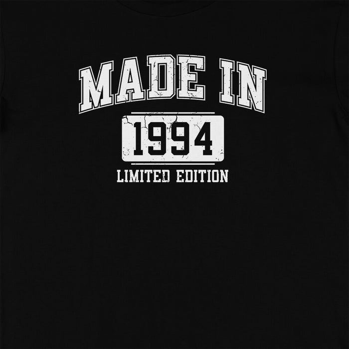 Made In College Style 30th birthday t-shirt