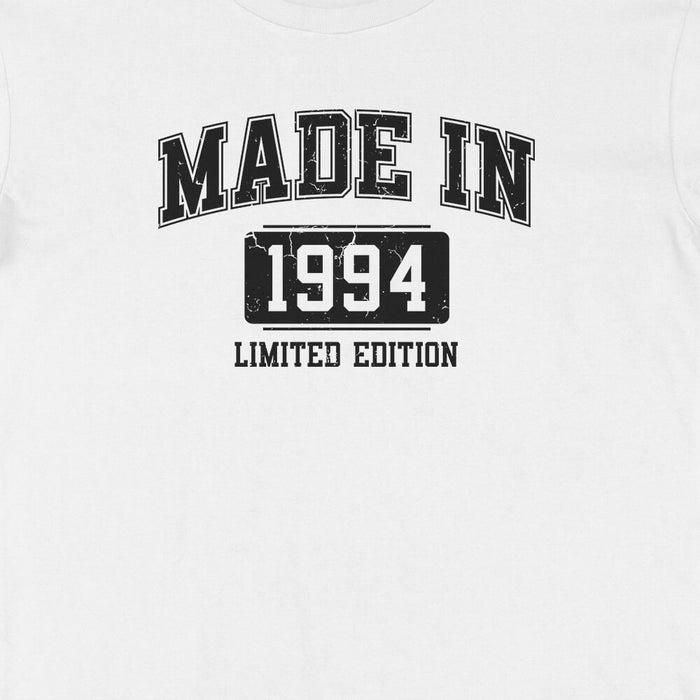 Made In College Style 30th birthday t-shirt