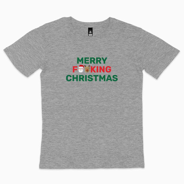 Merry F**king Christmas rude Christmas t-shirt