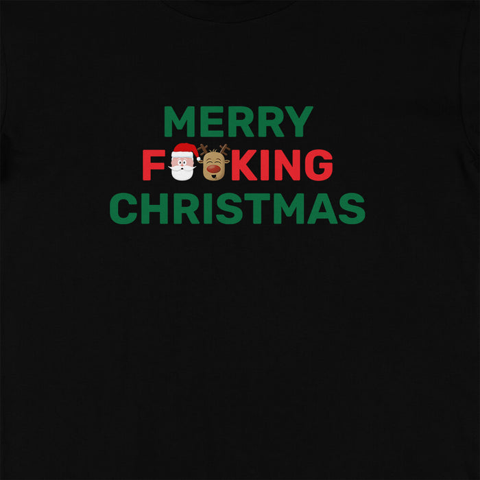 Merry F**king Christmas rude Christmas t-shirt