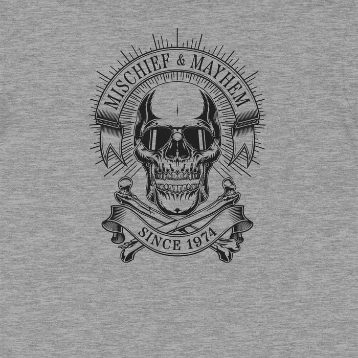 Mischief & Mayhem 50th birthday t-shirt