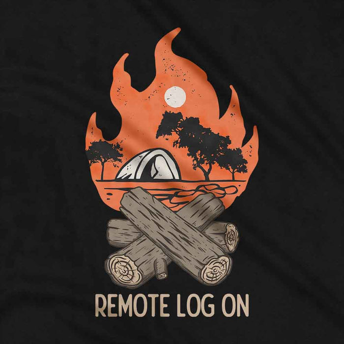 Remote Log On t-shirt