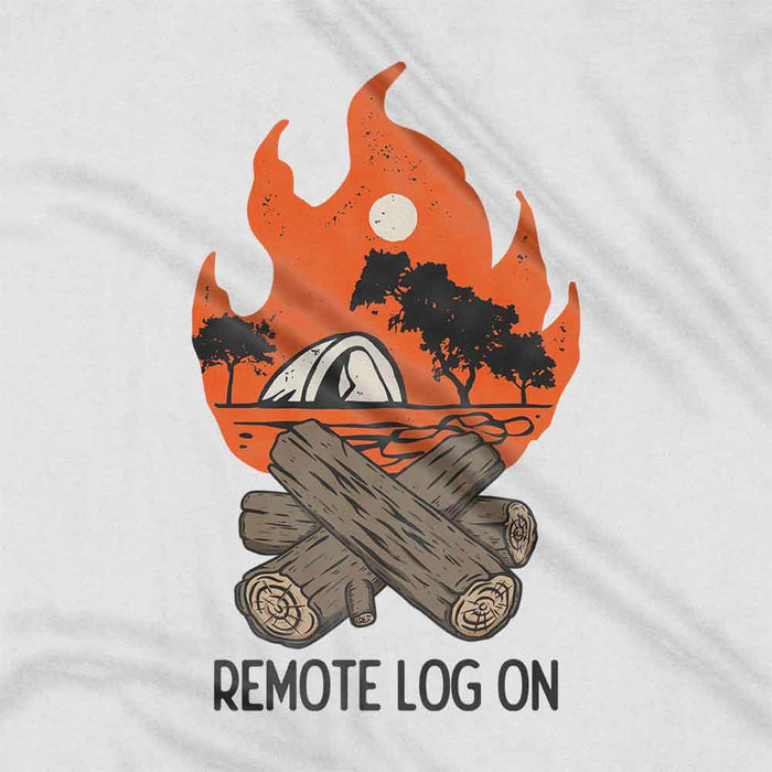 Remote Log On t-shirt