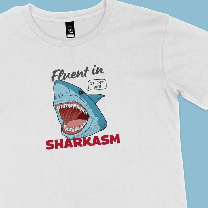 Sharkasm t-shirt