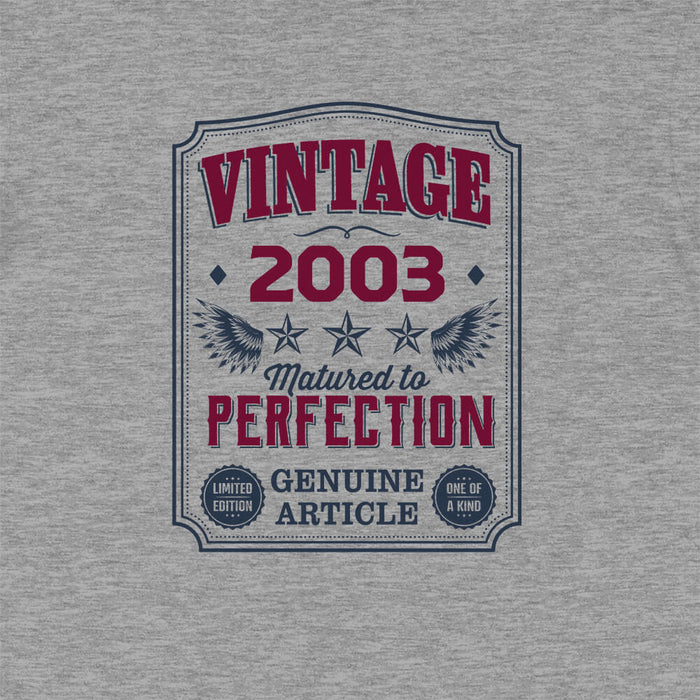 Vintage 21st birthday t-shirt