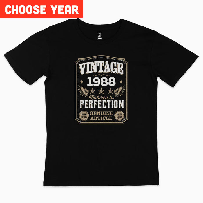 Vintage birthday t-shirt