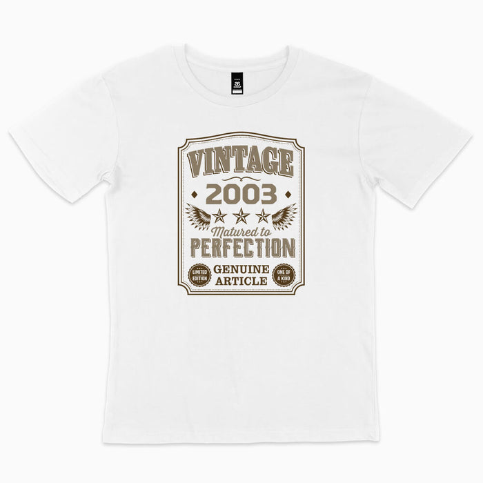 Vintage 21st birthday t-shirt