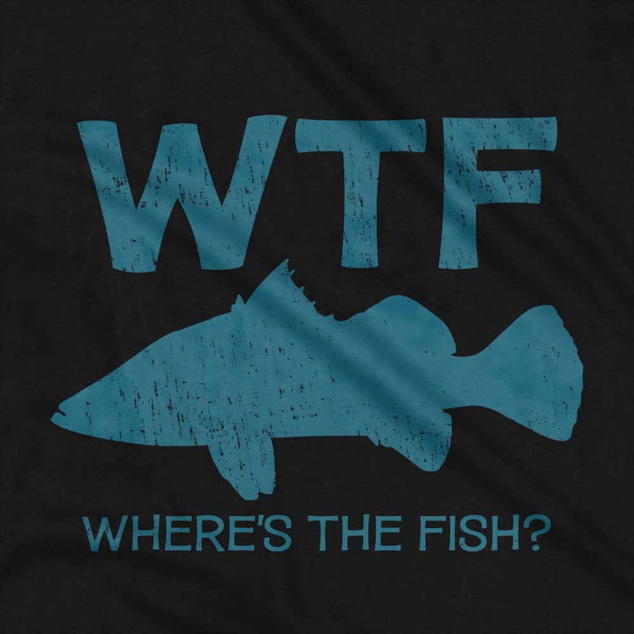 Where's The Fish t-shirt