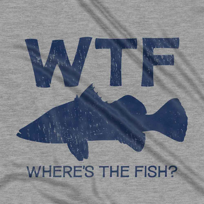 Where's The Fish t-shirt