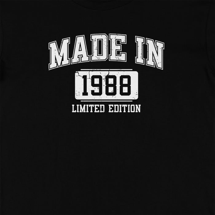 Made In College Style birthday t-shirt