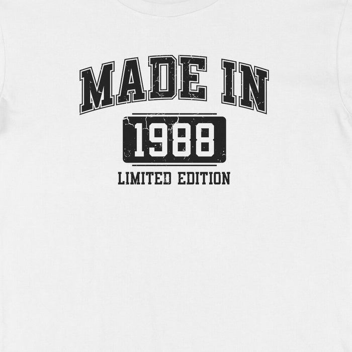 Made In College Style birthday t-shirt